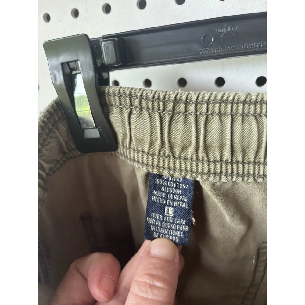 VTG Y2K Ocean Pacific OP Shorts Men's L 36 Green Chino Cargo Utility Side Stripe